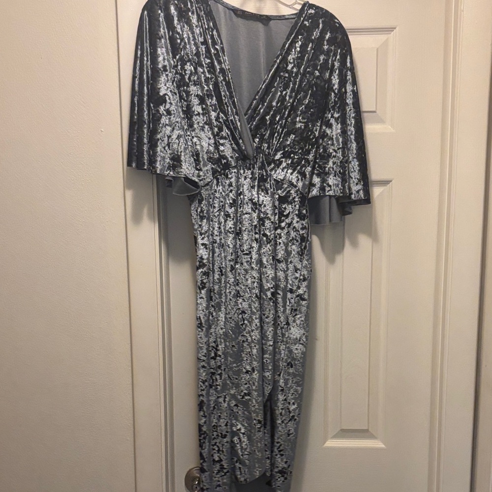 Zara Basic Collection Sage  Dress as seen on Schitts Creek